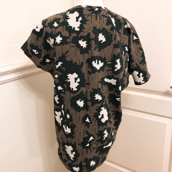 Adidas thick oversized women shirt army pockets xs - Picture 5 of 8